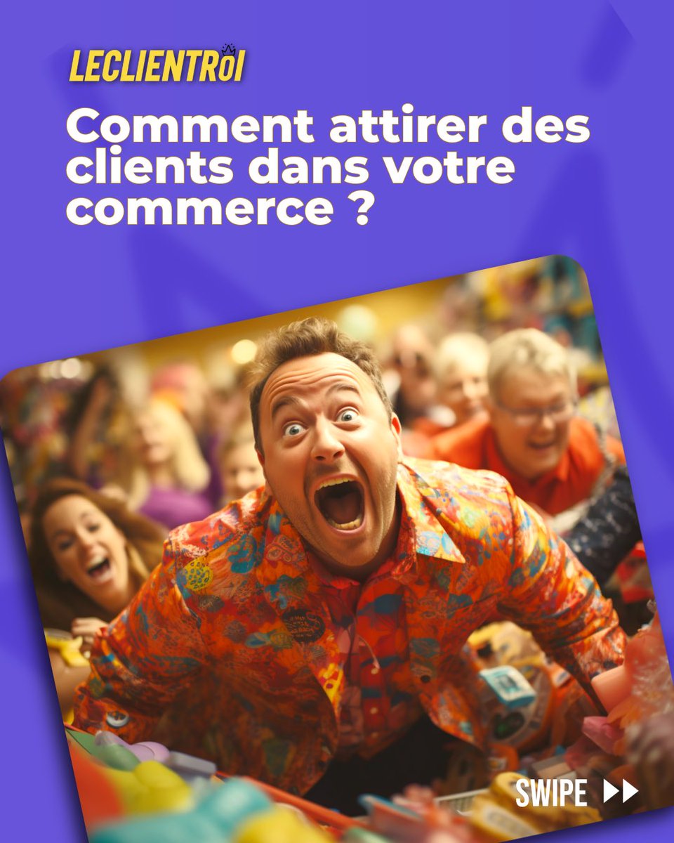 LeClientRoi_'s tweet photo. 🚀 Attirez plus de clients dans votre commerce !

Vos prochains clients sont déjà autour de vous…
Il suffit de leur envoyer la bonne offre au bon moment.

📍 Ciblage précis
📲 SMS &amp; E-mail
📈 Plus de visites, plus de conversions

👉 Swipez pour découvrir comment. https://t.co/rXT0itTLxf