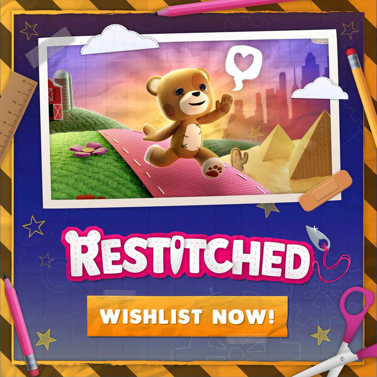 Restitched 🧵🧸 tweet media