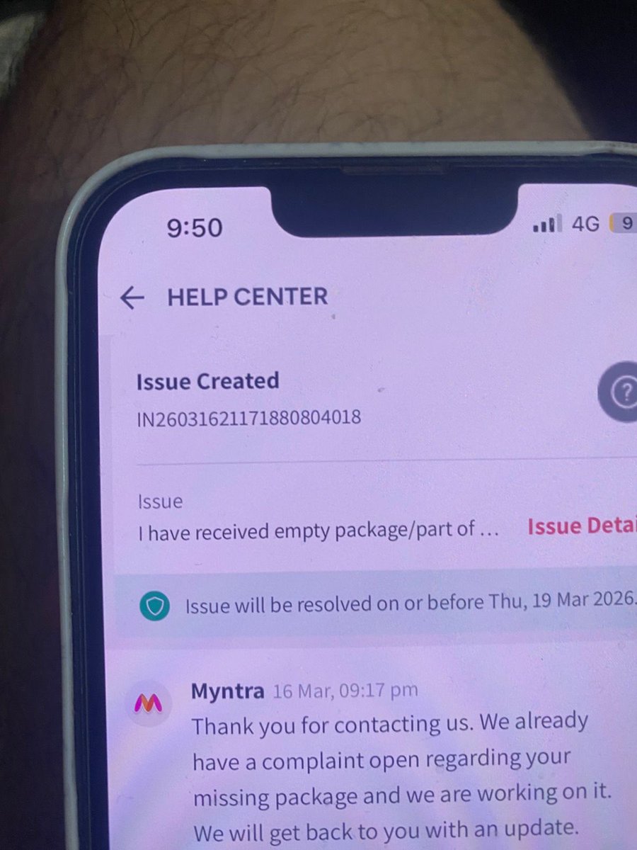 chhavi06's tweet photo. Ordered products from @myntra and some started reflecting delivered on 13.03 but in real never received these @MyntraSupport , ticket IN26031318131190338549 is generated but never solved. Today new ticket IN26031621171559886045 n IN26031621171880804018. 
@jagograhakjago need help https://t.co/UrgtaIDqol