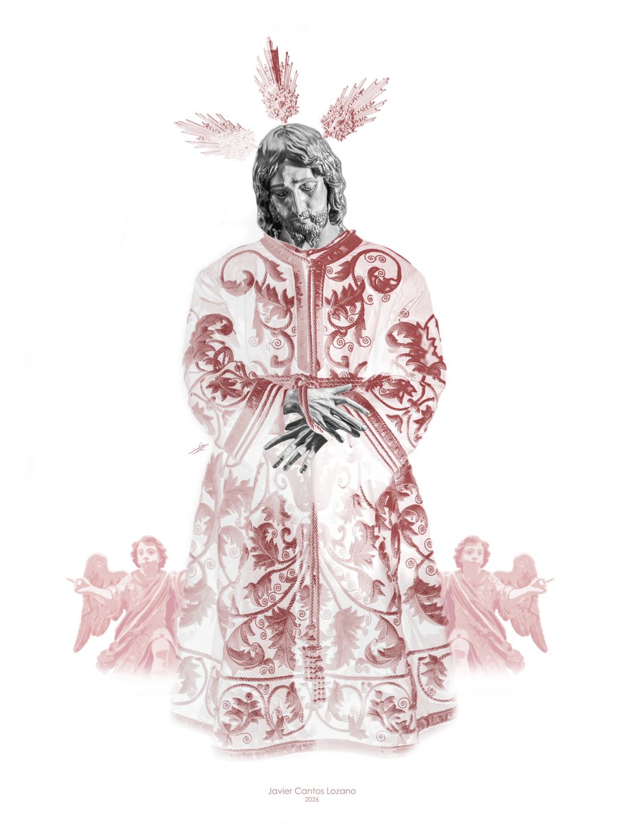 🖌️🖥️"𝐂𝐚𝐮𝐭𝐢𝐯𝐨, 𝐑𝐞𝐲 𝐂𝐞𝐥𝐞𝐬𝐭𝐢𝐚𝐥"

"Padre, en Soledad pero nunca solo..."

Obra Digital de 82x62cm que ilustra el Vía Crucis de Ntro. Padre Jesús Cautivo en Su Soledad de mi <a href="/HdadJuncal/">Hermandad del Juncal</a> del próximo #ViernesDeDolores26 

👤Javier Cantos Lozano

#PorAmorADiosCautivo