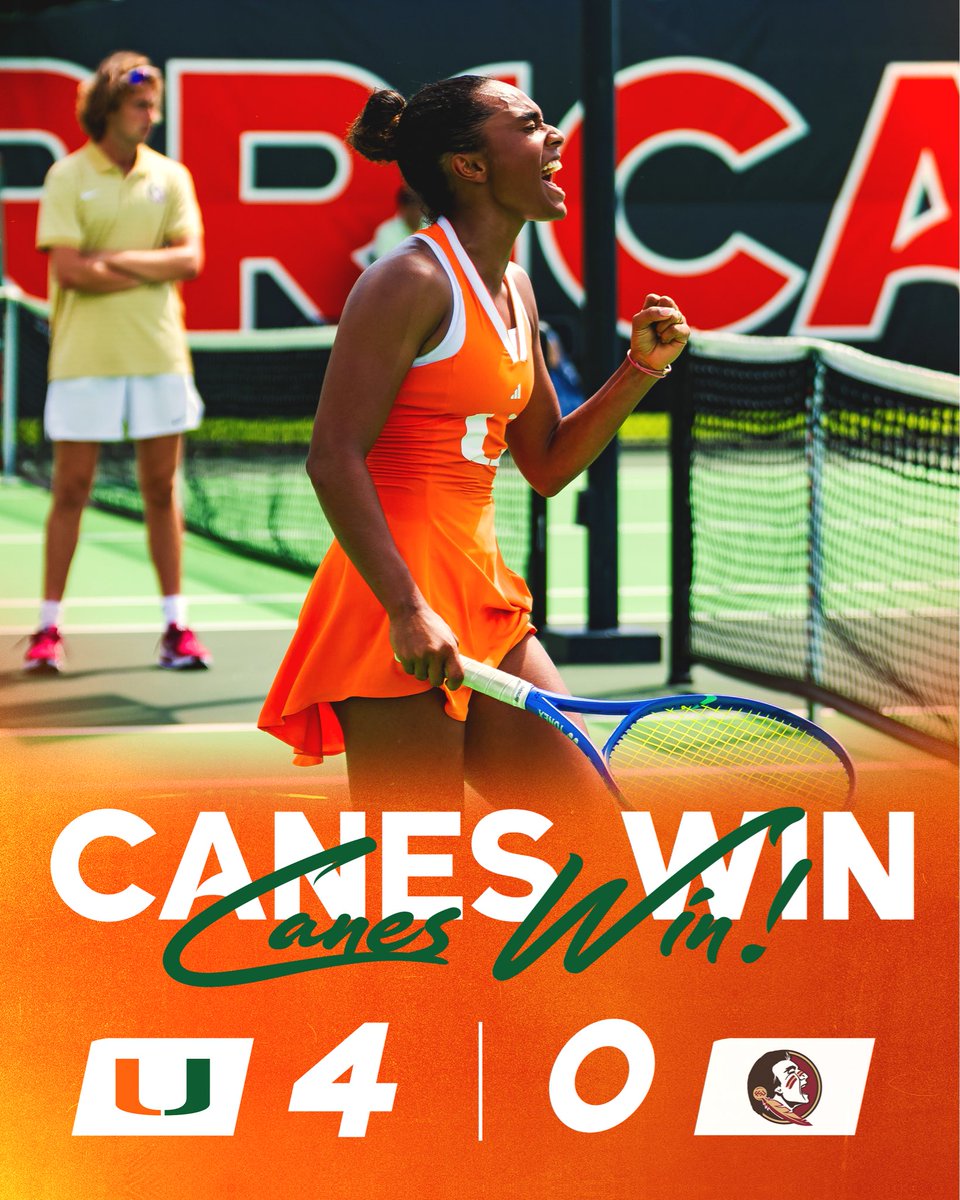Miami Hurricanes Women’s Tennis tweet media