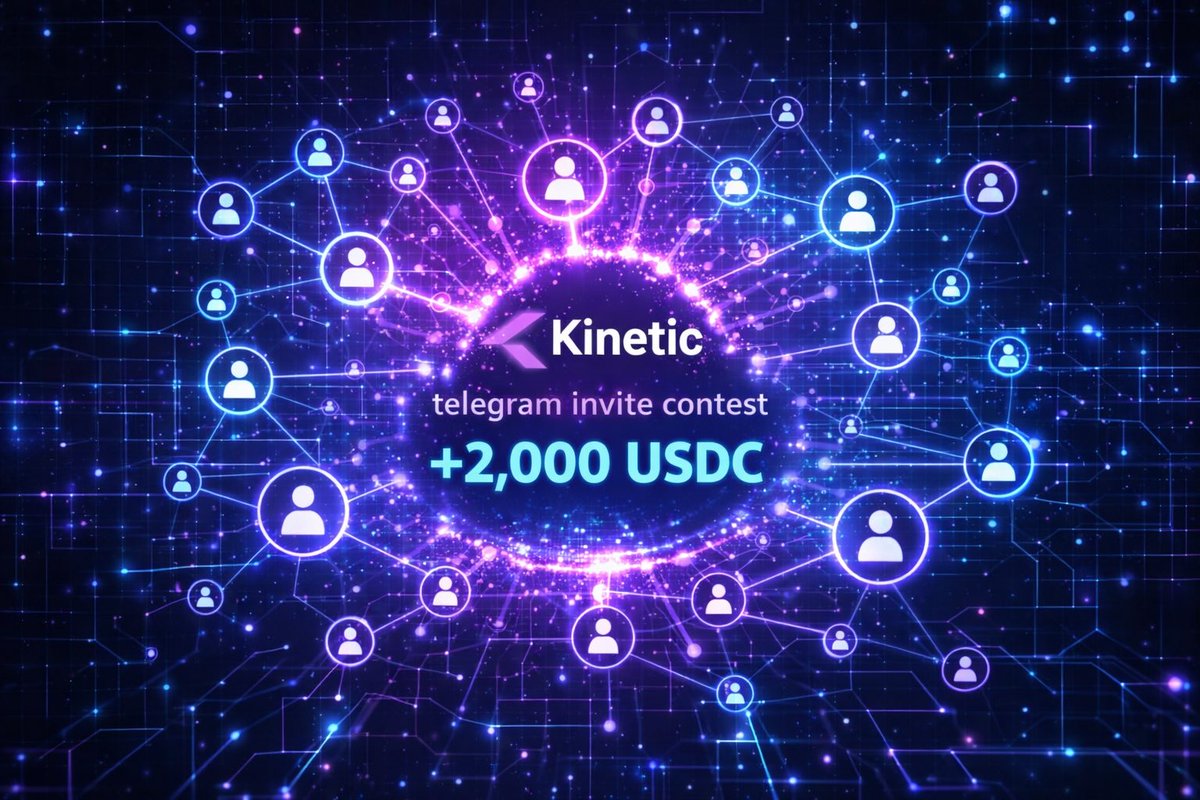 Love_Creates_'s tweet photo. There’s one thing every successful Web3 project has in common, a strong community that believes in them from day one

That’s the exact reason @kinetic_xyz has launched a brand new invite, competition across Telegram and X

It’s a chance for you to help scale the ecosystem and earn USDC rewards in the process, both daily prizes and special bonuses

Here’s a complete breakdown of how it works and how you can get involved
🧵🔻