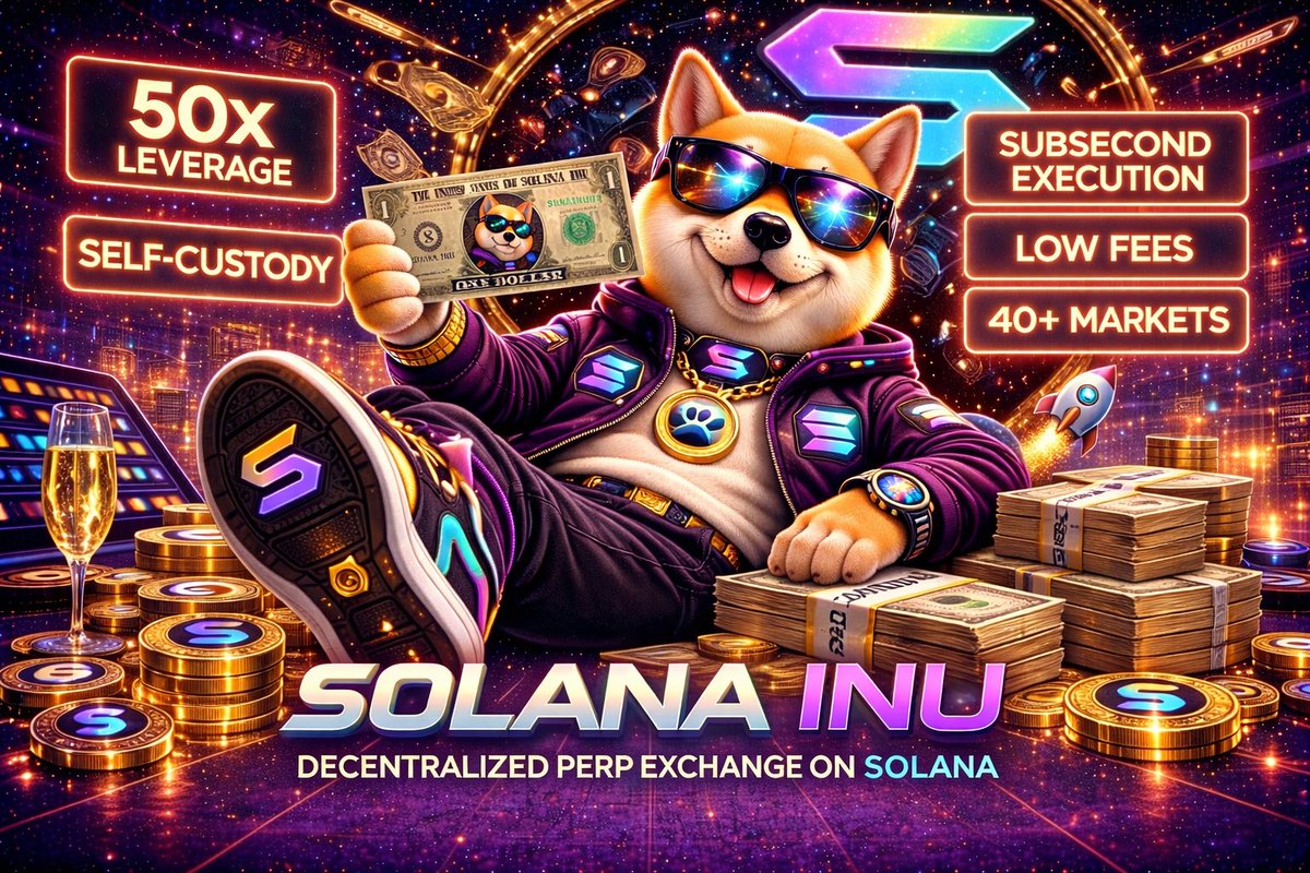 🚀 $SOLINU Perp DEX Launching Soon

Follow @SolinuSolanaInu 🐕

⚡️ Low Fees
📊 40+ markets
🔐 Full self-custody
📈 Up to 50x leverage
♻️ 90% revenue reinvested

CA:
DUr5rZAfYduvihaiyMnfqgnhqYWbPWJXvK954qyTpump

TG: t.me/SolinuSolanaInu

Everyone buys at the price they deserve.