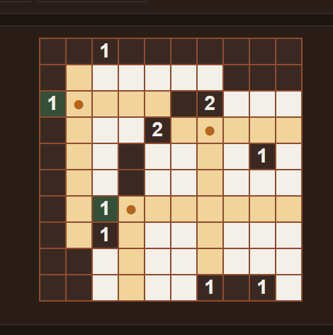 theRealDyer's tweet photo. My favourite daily puzzle game (by a fair margin) is https://t.co/qC3P5ftH23 by @singfishergames, which inspired me to make an approachable set of 5 puzzles on my website:

https://t.co/ksOs8m62PP

The final puzzle holds an 8bit secret...

#gamedev #puzzlegame https://t.co/j9zygVmn08