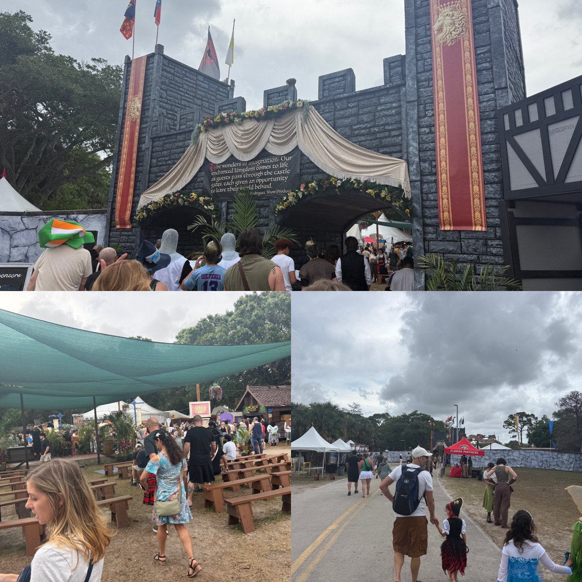STUPrez's tweet image. Yesterday I did something I had never done before. The First Lady wanted to go to the Renaissance Festival near Deerfield Beach, so we decided to check it out. A fun and unique experience!

#STUMiami #SouthFlorida #Community #WeekendFun #BobcatNation