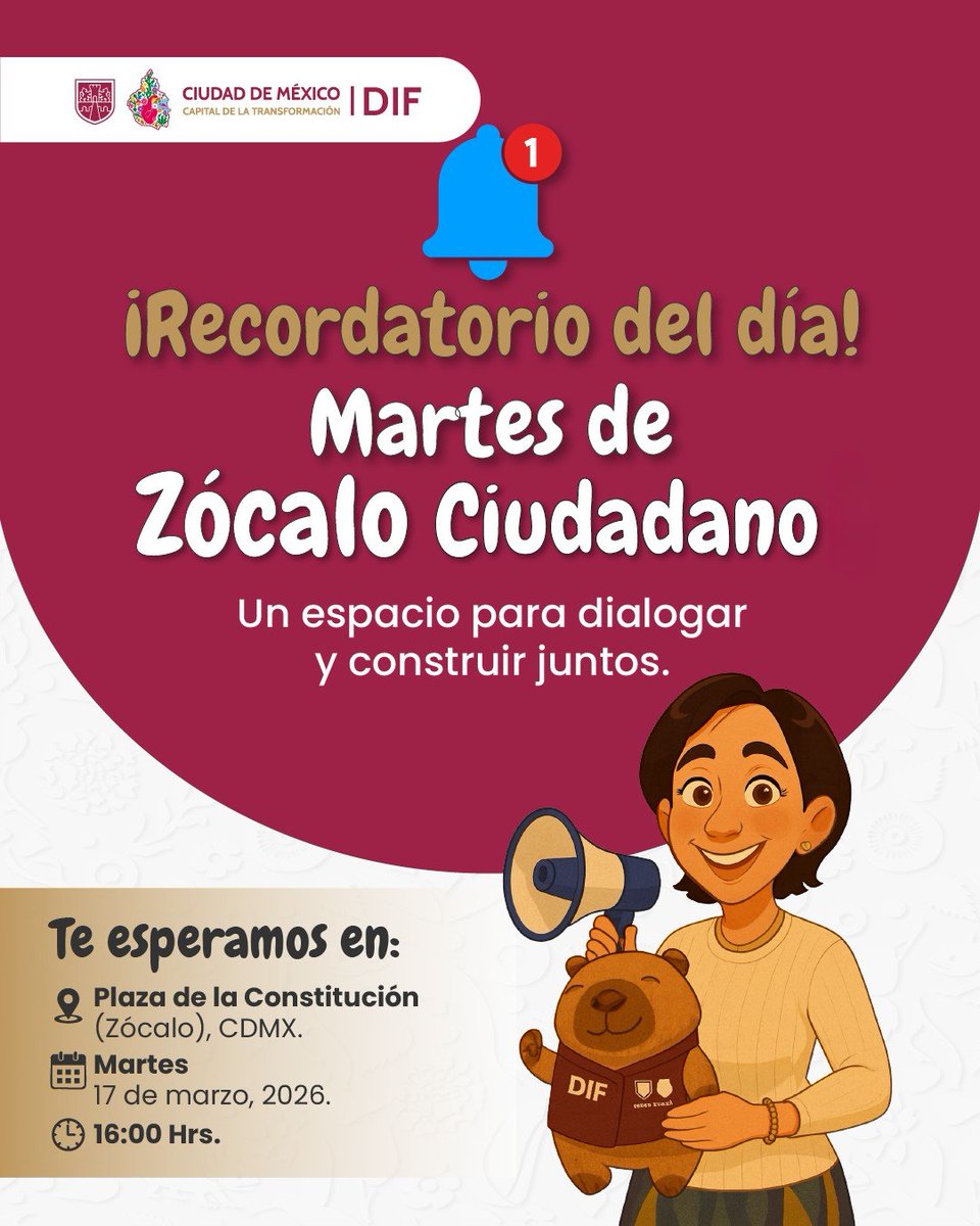 DIF Ciudad de México tweet media