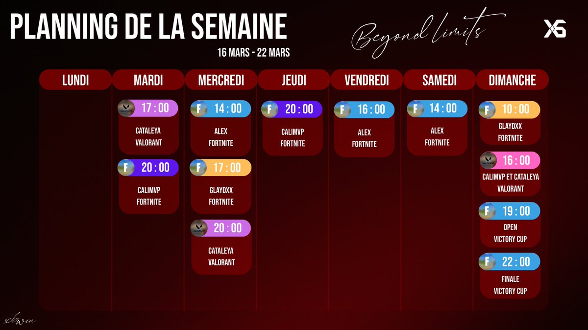 X6 E-SPORT tweet media