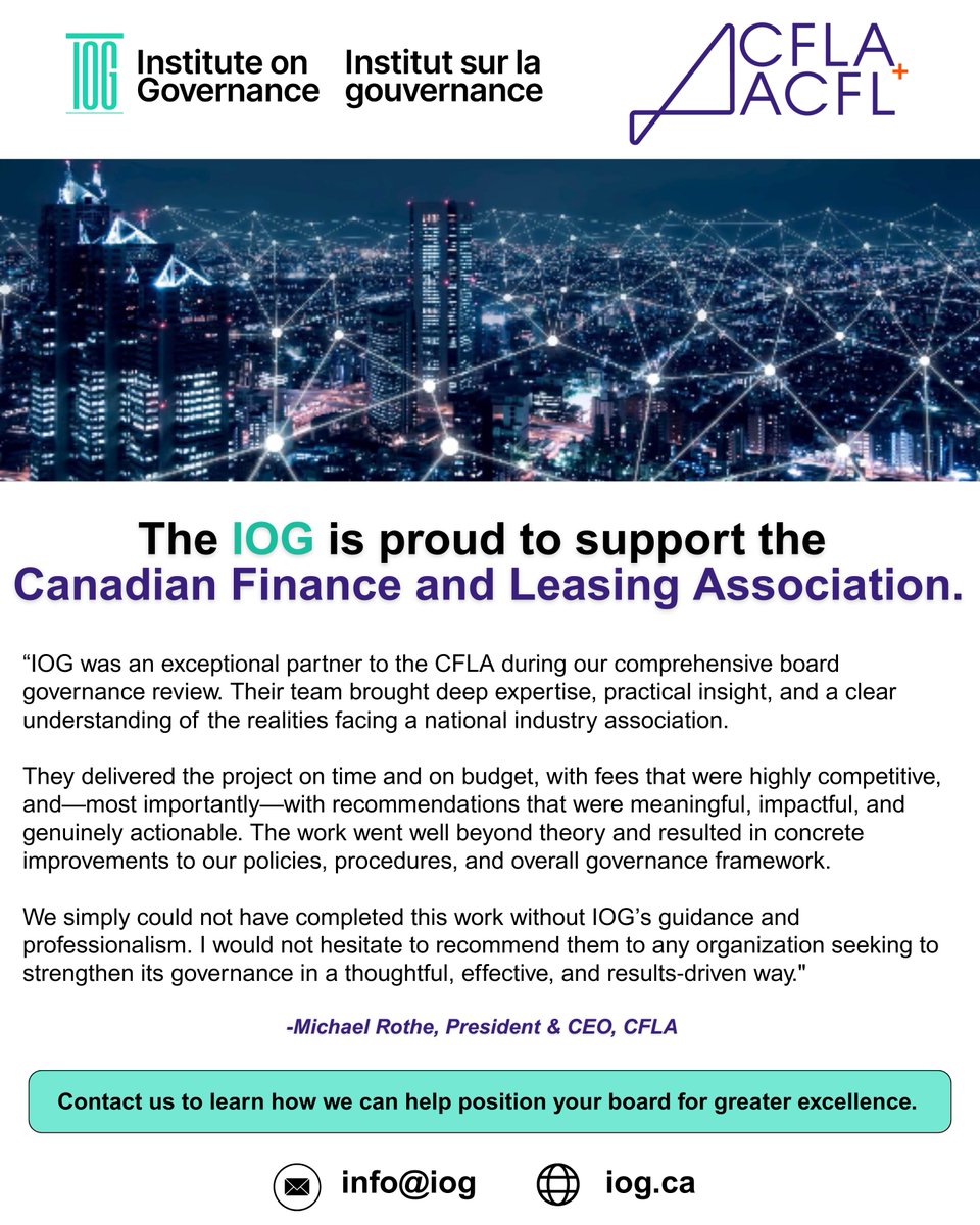 Institute on Governance tweet media