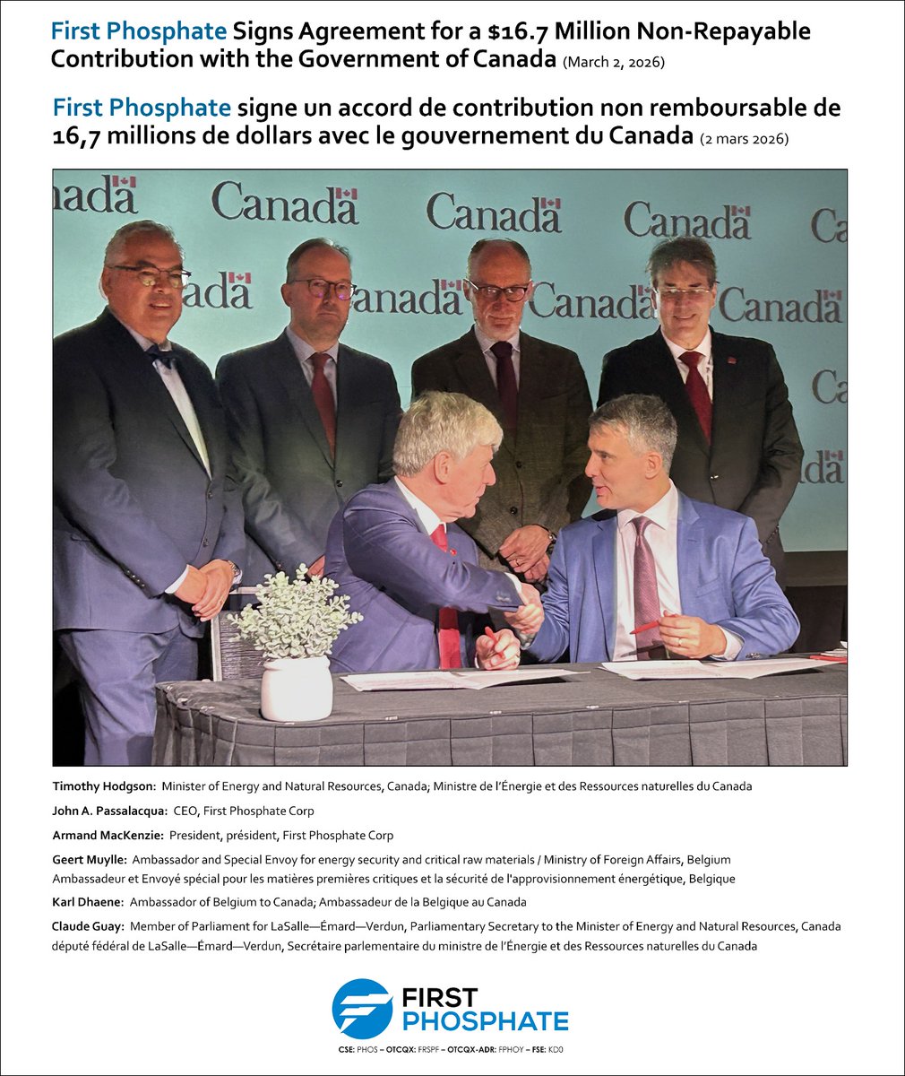 First Phosphate Corp tweet media