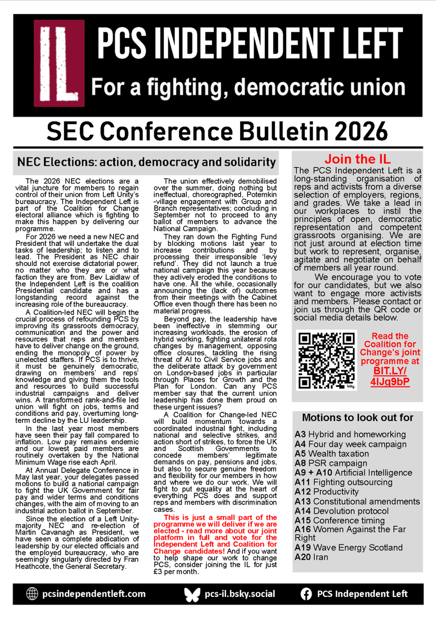 PCS Independent Left tweet media