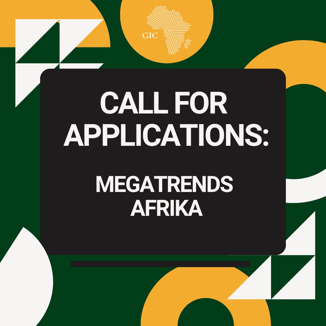 GERinNigeria's tweet photo. African postdoctoral researchers — you are wanted! 🫵🏾
Spend 3 months in Germany 🇩🇪 contributing to research & policy debates on Africa’s future through the Megatrends Afrika Fellowship 2026.

📅 Apply by 25 March 2026

🔗 https://t.co/xOOtJIP0Zo

#CallForApplications 

@GermanyInAfrica