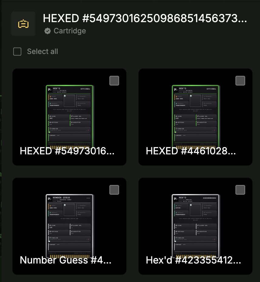 0xjinius's tweet photo. worth noting that this game is a fully onchain game built on @Starknet  using the @ohayo_dojo game engine, and that it implements the embeddable game standard designed by @provablegames
This means that each game session is a dynamic NFT that represents (transferrable) ownership https://t.co/XVyxoXDWE9