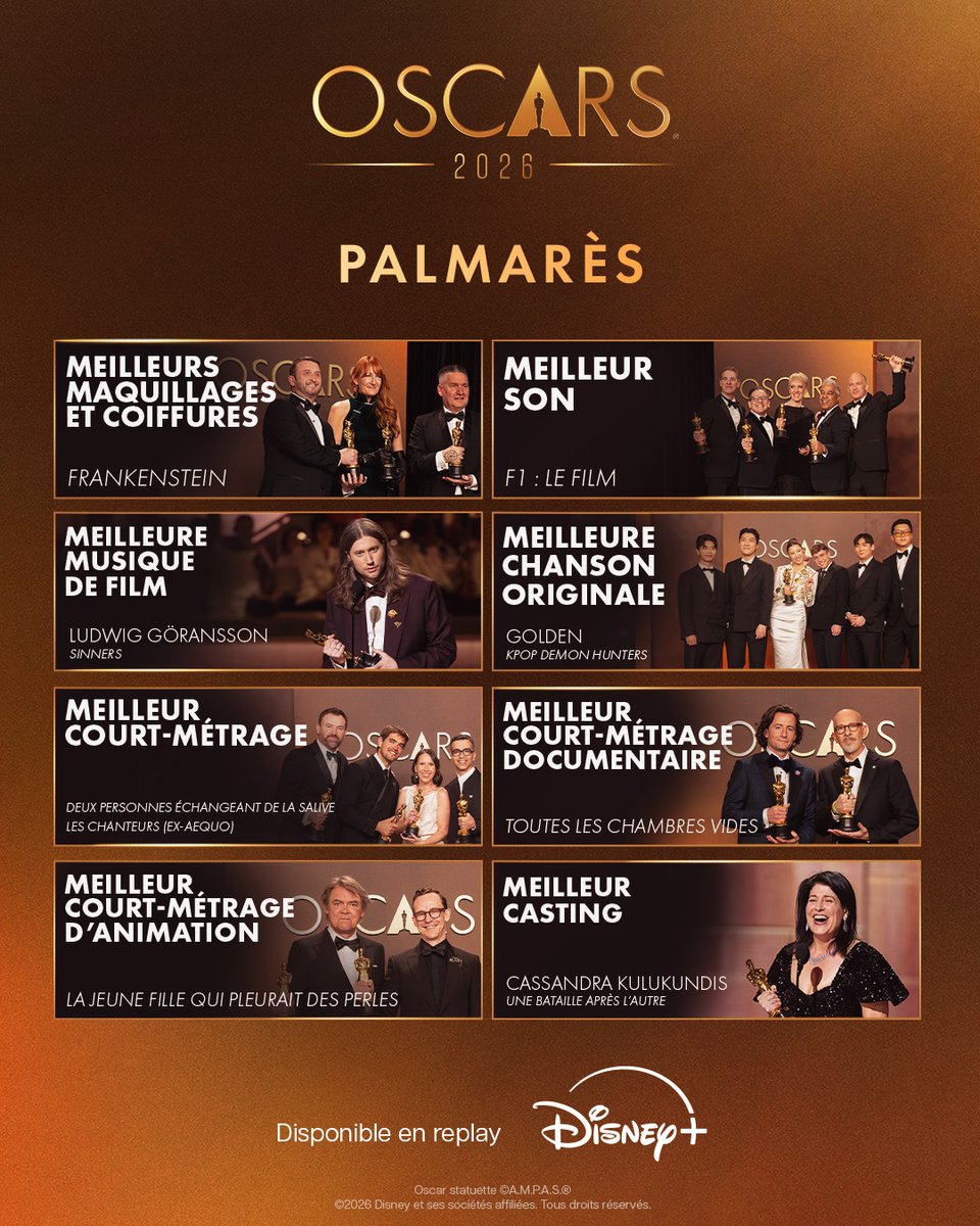 Disney+ FR tweet media