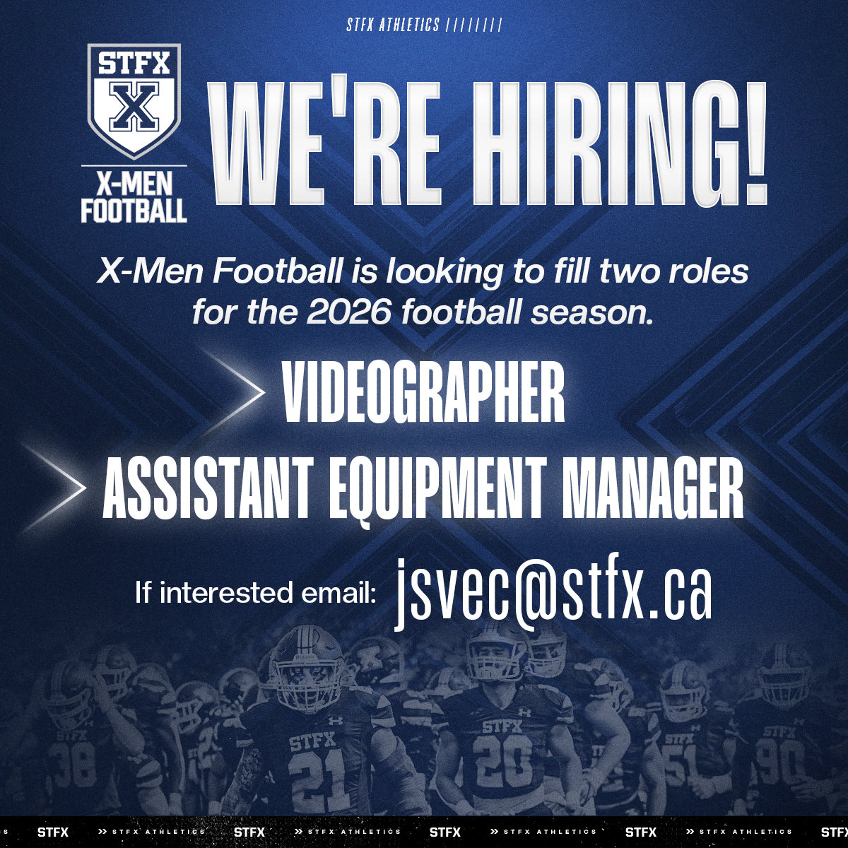 StFX X-Men Football tweet media