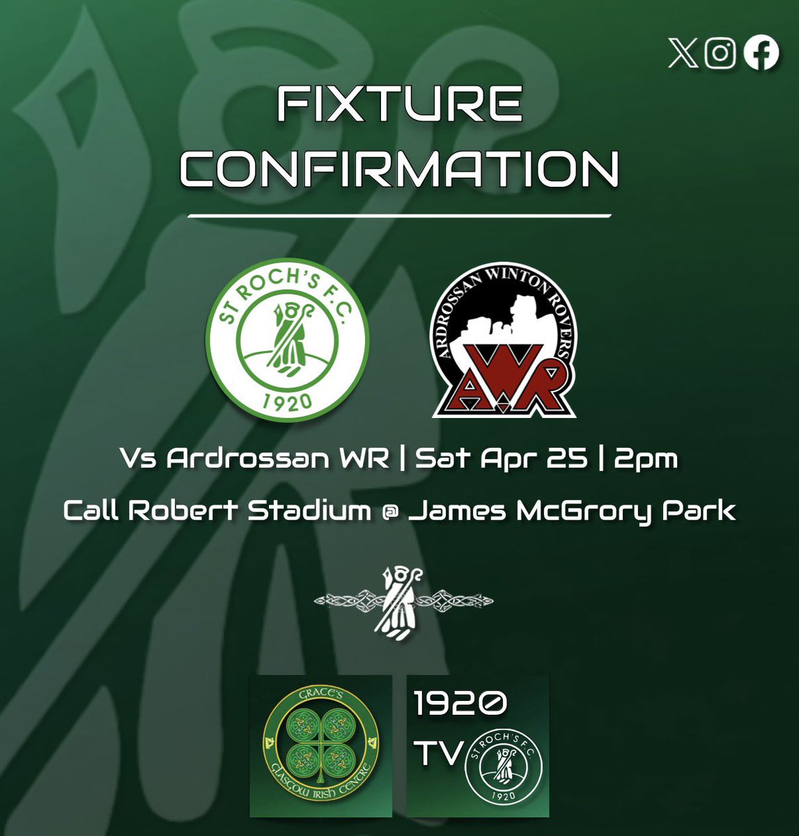 St Roch's FC tweet media