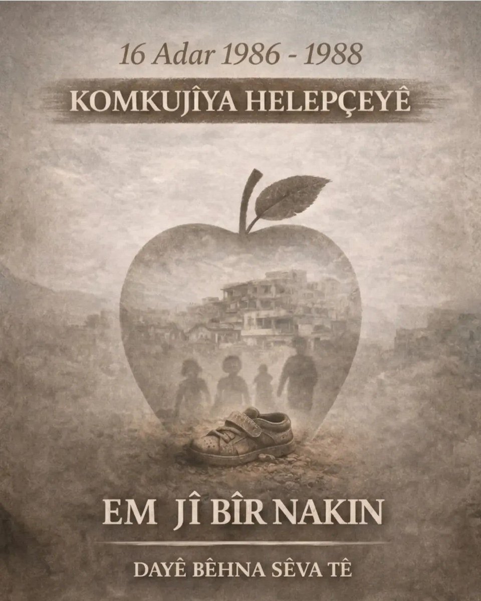 Dayê bêhna sêva tê. 
#Halepçe