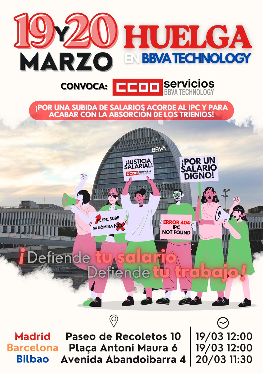 Sección Sindical CCOO de BBVA Technology tweet media