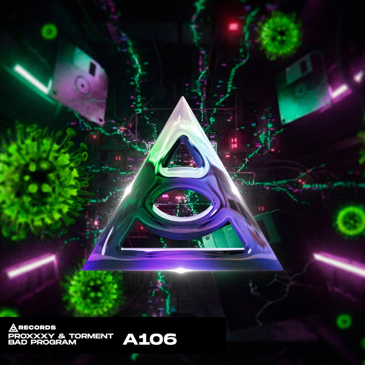 ProxxxyDub's tweet photo. PROXXXY &amp; @Tormentmp3 - BAD PROGRAM 🦠💾

OUT THIS FRIDAY ON A RECORDS

PRESAVE IN THE C0MM3NTS 🔗 https://t.co/DuiZvOv1mH