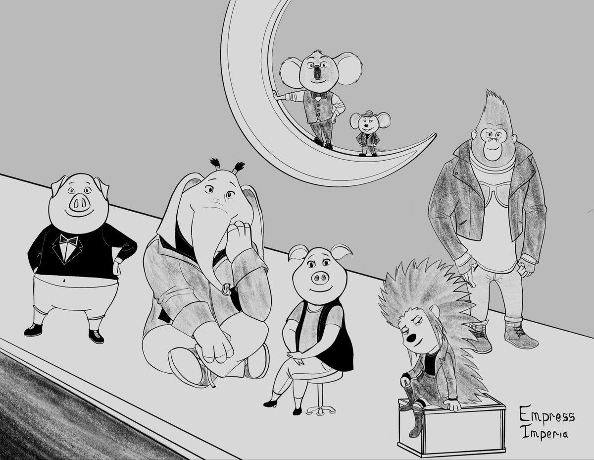 Rebecca90796189's tweet photo. Shocking how long it took to post this 😑#sing #sing2016 #digitalart #singmovie https://t.co/OOK5OqenAO