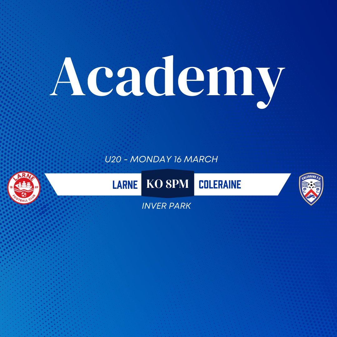 Coleraine FC tweet media