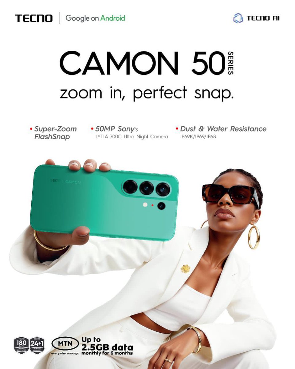 mister_claver's tweet photo. The TECNO CAMON 50 has officially arrived. Get ready to experience the buzz and excitement. 

#ZoomOnCAMON50Series #ZoomInPerfectSnap https://t.co/fZ4XFxj1cz