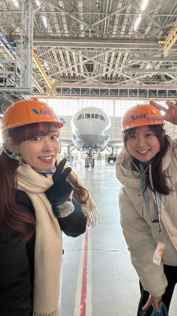 念願だったANAの整備工場を見学してきました✈️
