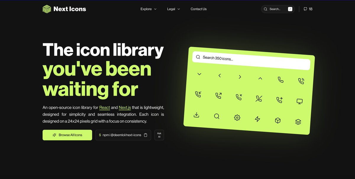 Next Icons tweet media