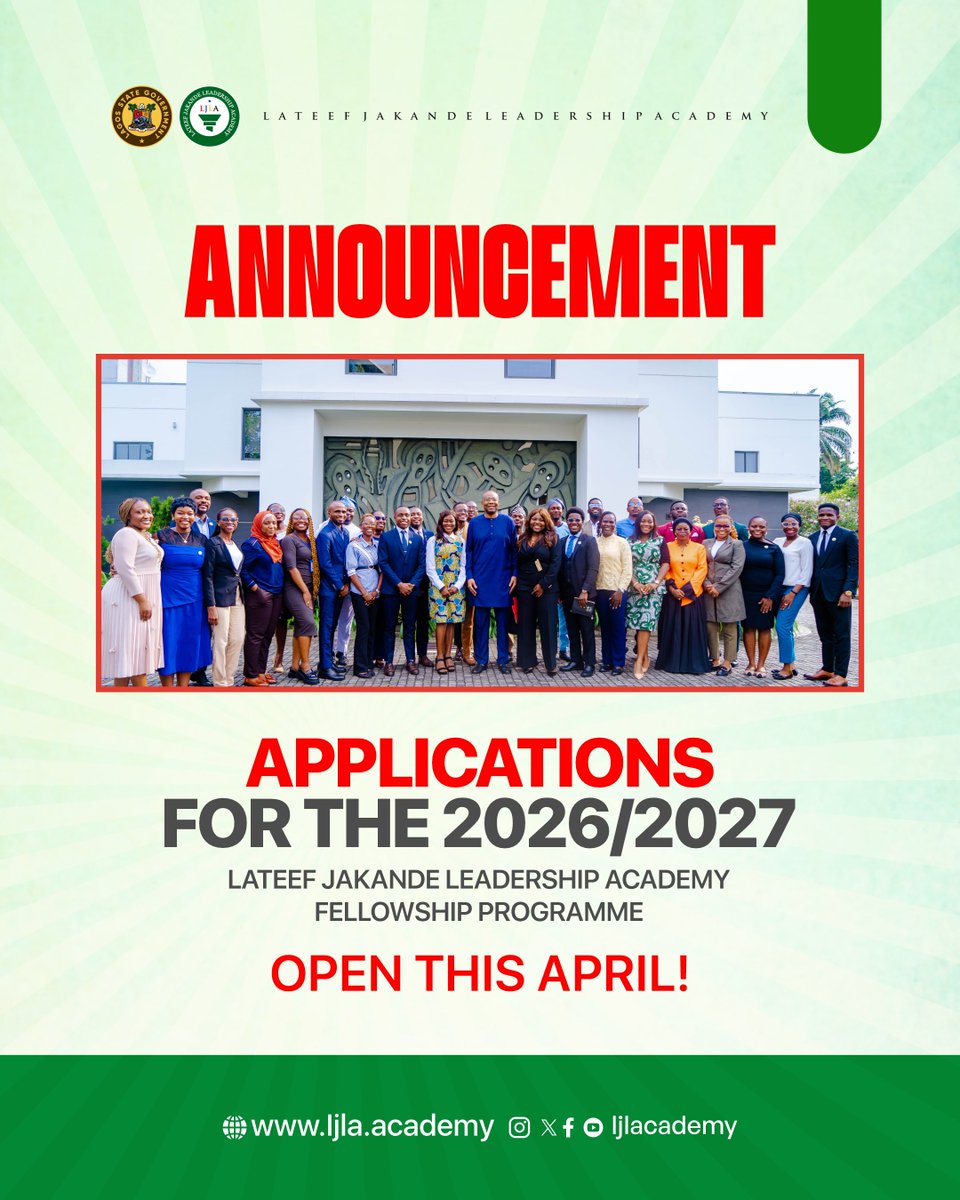 Lateef Jakande Leadership Academy tweet media