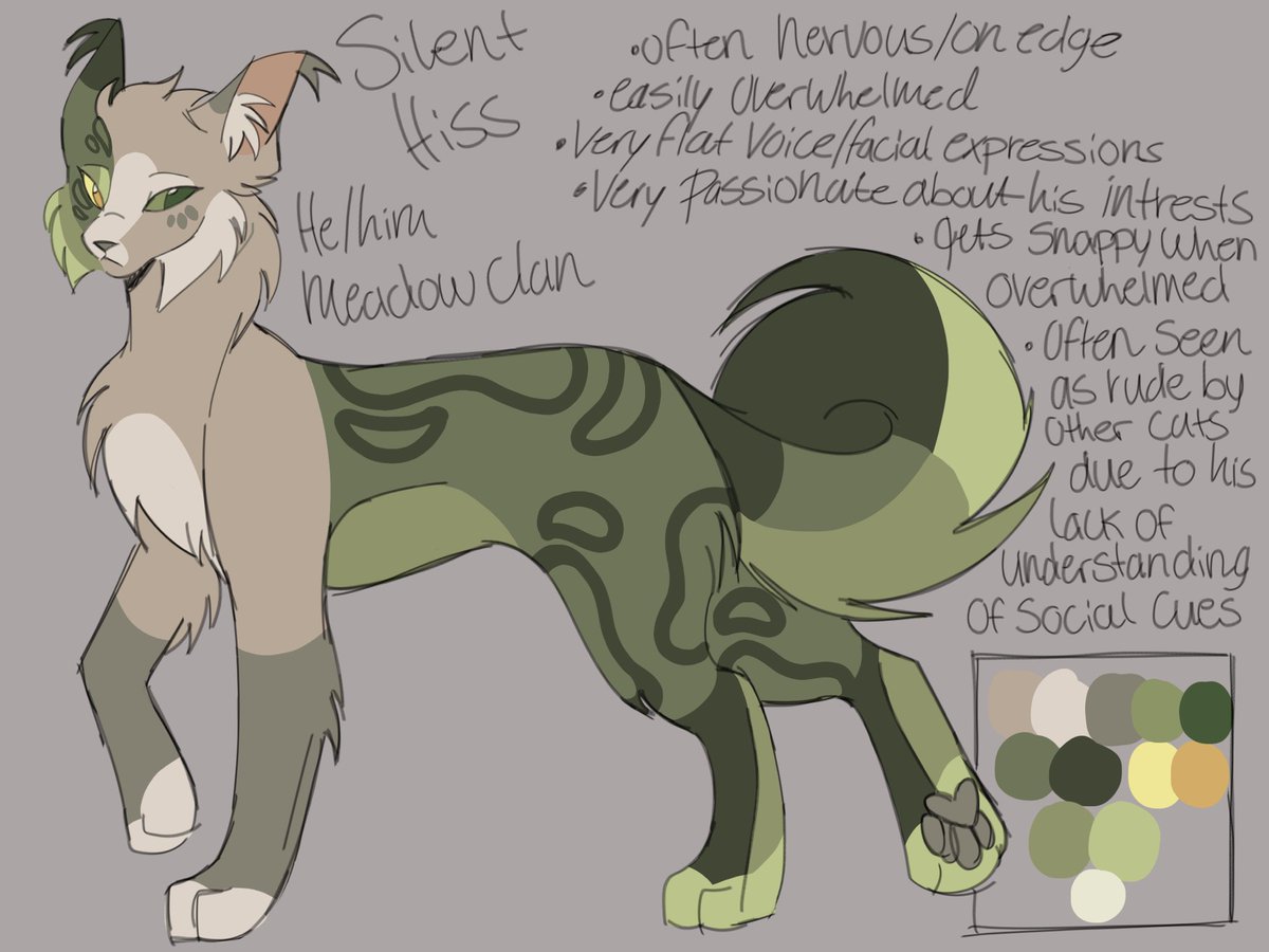 Kaboombbb's tweet photo. Yaaay #warriorcats #warriorcatsoc #ocart #refsheet #fyp #doodle #imrunningoutoftags https://t.co/SII5pXFjzn