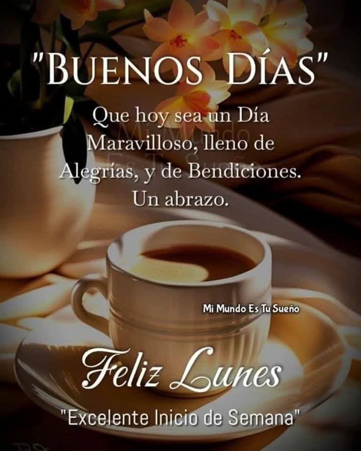 Buenos dias, buena semana pata todos!