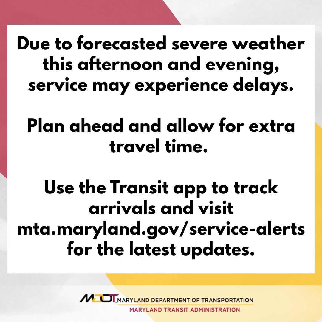 MTA Maryland tweet media