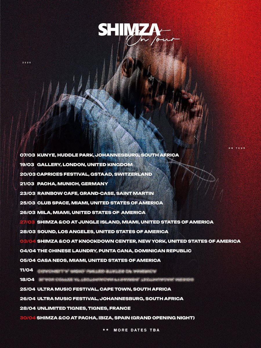 Back on the road! 2026 let’s gooo!!!! 🚀🚀🚀 #ShimzaOnTour