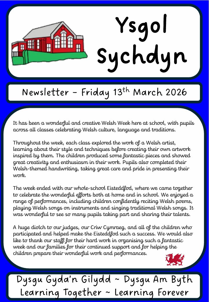 Ysgol Sychdyn tweet media