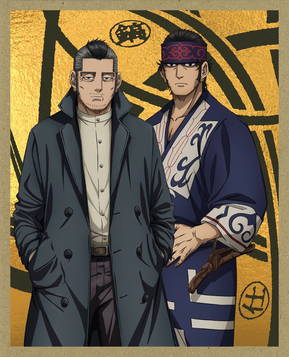 『#ゴールデンカムイ』Blu-ray&amp;DVD第十四巻の描き下ろしケース＆ジャケットデザイン公開ッ!!
第十四巻には門倉＆キラウㇱが登場！
豪華特典満載で5/27(水)発売ッ‼︎

【メーカー特典】
原作者・野田サトル描き下ろし最終章OP／ED絵コンテ

【特典】