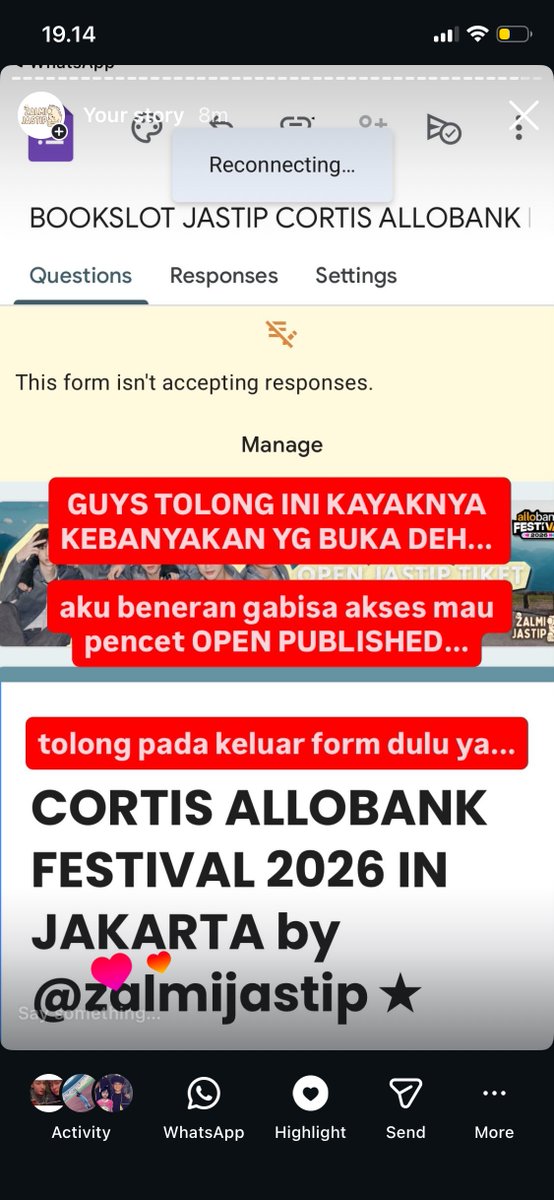 zalmi⋆ DM LIMIT CEK PIN tweet media