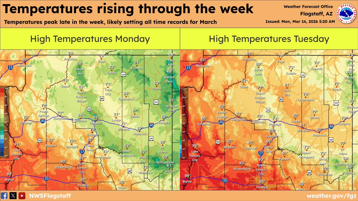 NWS Flagstaff tweet media