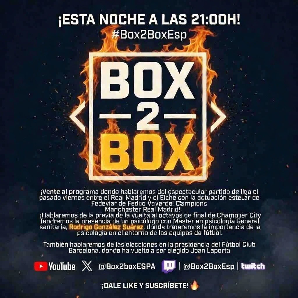 Box2Box España tweet media