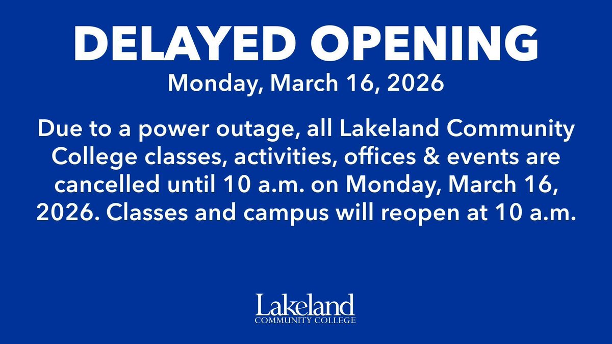 Lakeland Community College tweet media