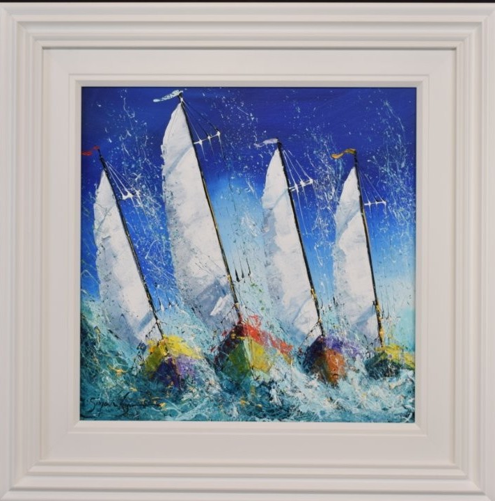BuyArtOnlineUK's tweet photo. Let The Race Begin - an original painting by Simon Wright
See the details ....  https://t.co/6hf0iAbZ8A
#SailingBoats #OriginalPaintings #SimonWright https://t.co/8xvqPM7BTP
