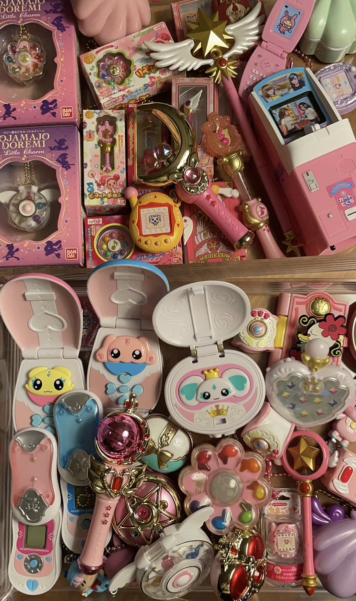 平成女児のガチャガチャコレクション