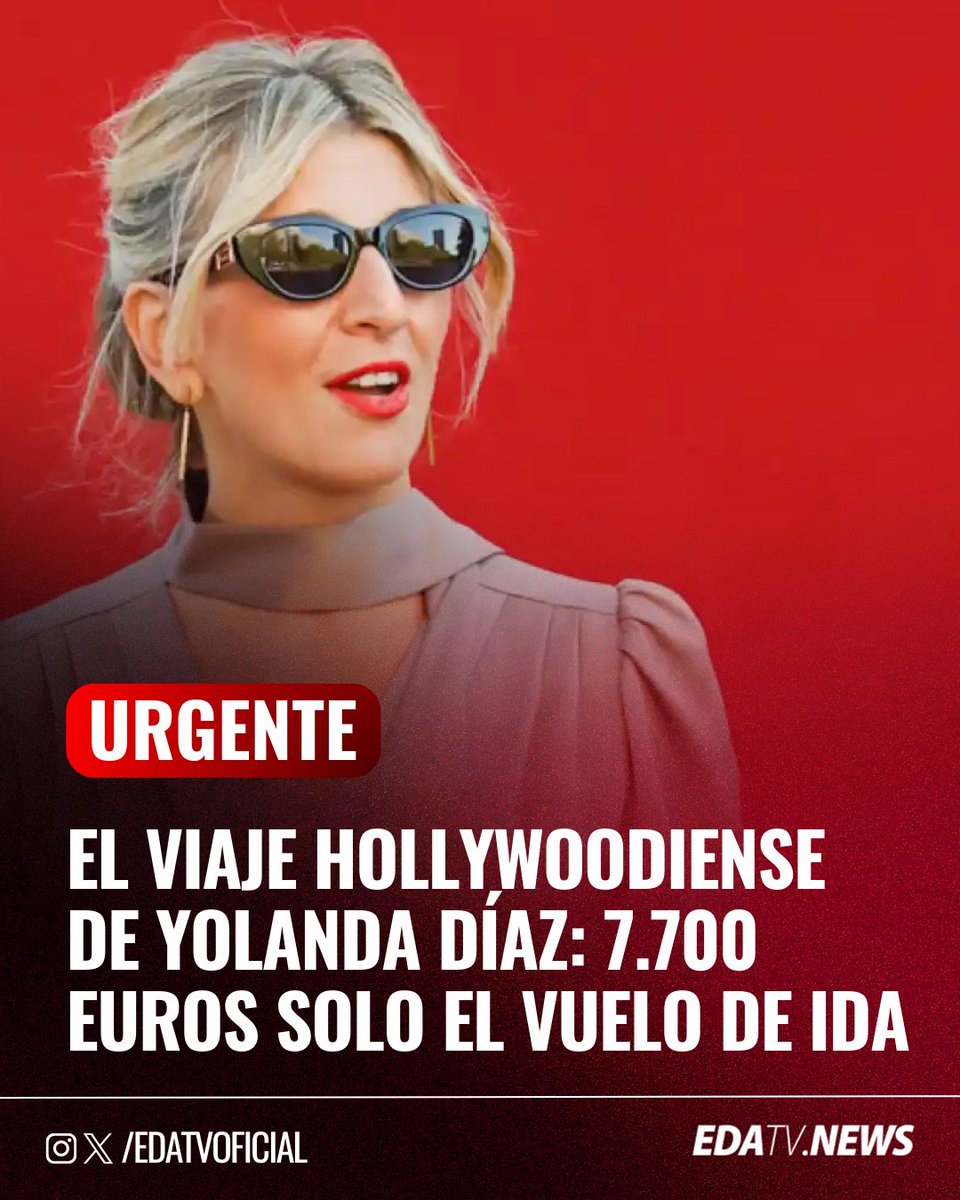 🇺🇸🇪🇸 | #URGENTE Los Óscar tienen un precio: Yolanda Díaz se funde 520 euros por noche de hotel en Los Ángeles.
