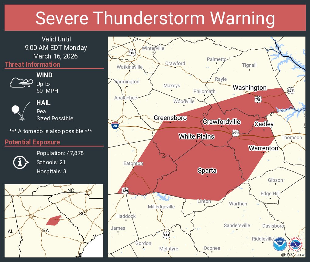 NWS Atlanta tweet media