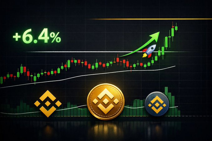 $BNB BREAKS OUT 🚀

BNB just pushed +6.4% after clearing the $642 resistance.

Structure now flipped bullish and price is pressing into $683.

$TRUMP $BNB $BTC $ETH $SOL $HYPE $PUMP $WLFI $XRP $ENA $FARTCOIN $DOGE $SUI $ADA $LINK