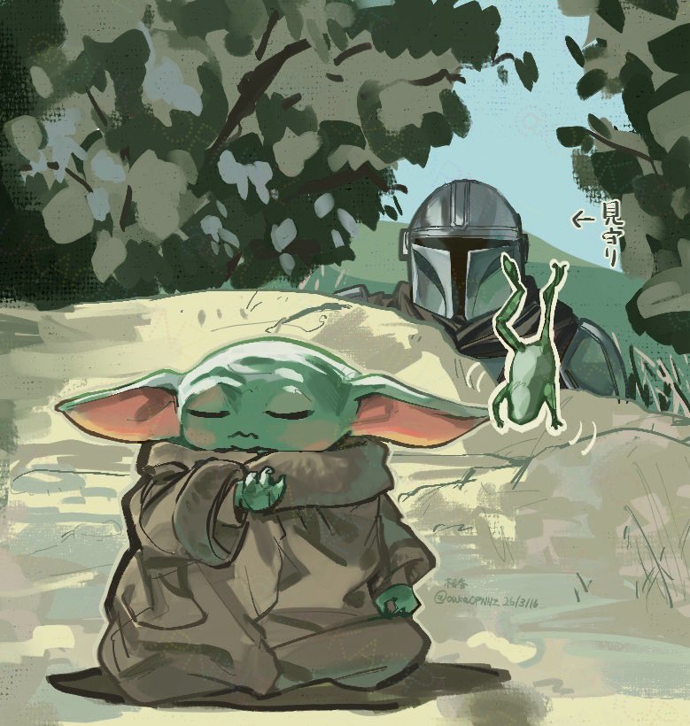 (👀)
#TheMandalorian
#grogu