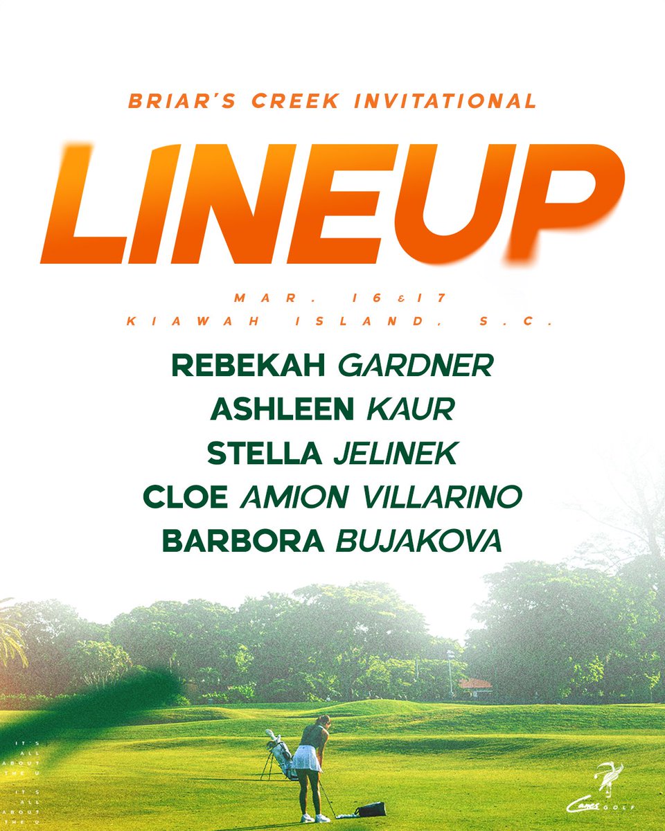 Miami Hurricanes Golf tweet media