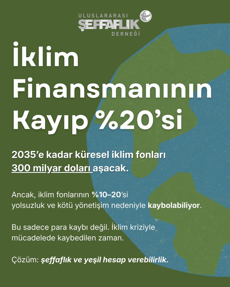 Transparency International Türkiye tweet media