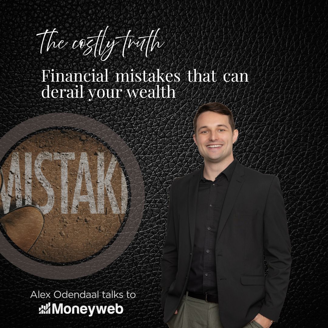 Many financial mistakes are preventable – but left unchecked, they can derail decades of wealth building.
In this <a href="/Moneyweb/">Moneyweb News</a> article, Alex Odendaal unpacks the pitfalls that can quietly undermine your financial future.
tinyurl.com/2282s8ah
