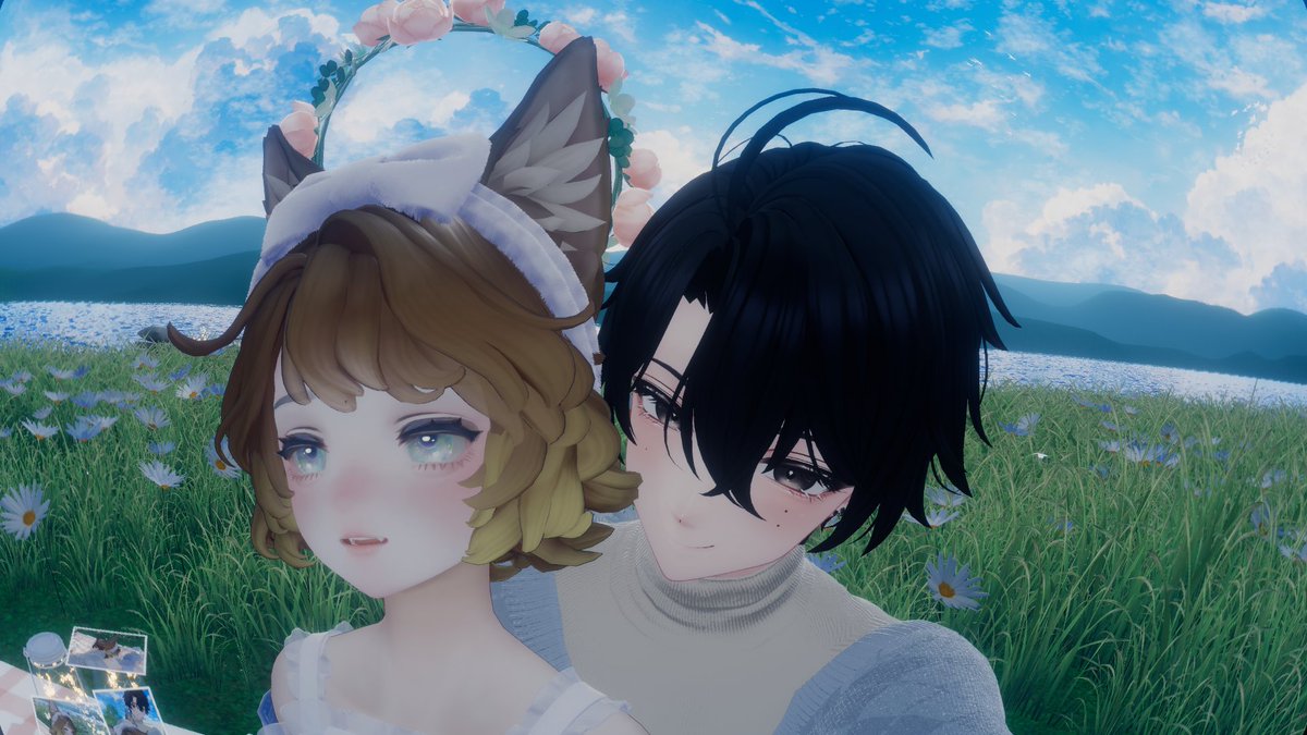 rixtyvrc's tweet photo. You mean the world to me @seraph21st , I'll miss you so much. See you soon, honey! (˶ᵔ ᵕ ᵔ˶) 💙

#Marycia3D #komano3d #VRChat https://t.co/Zw8b1Q3a3t