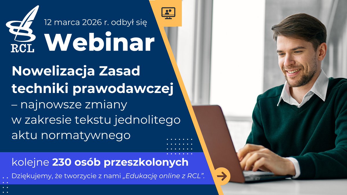 Rządowe Centrum Legislacji tweet media