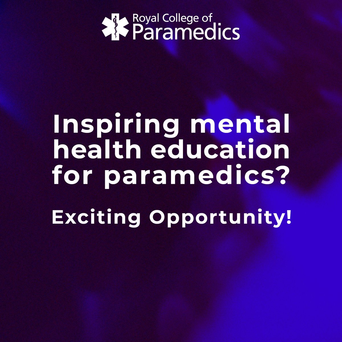 Royal College of Paramedics tweet media